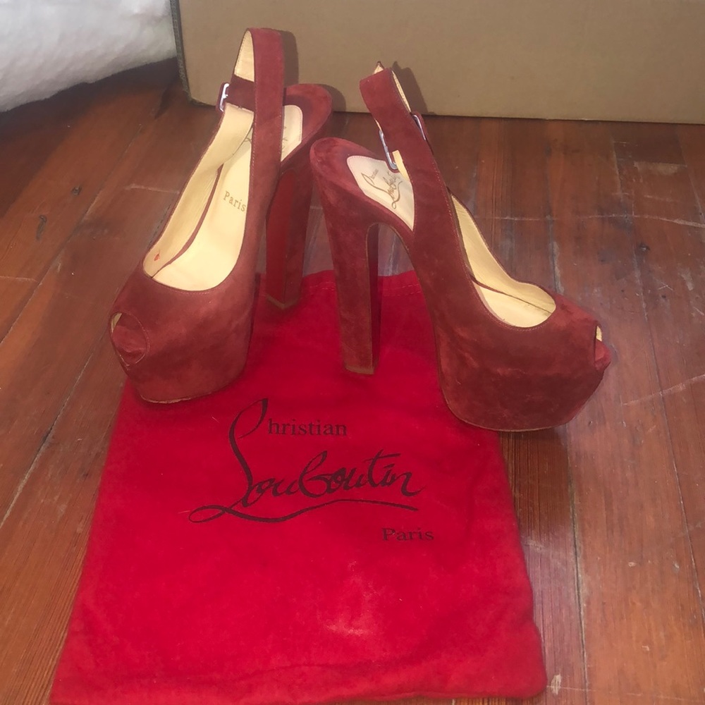 Christian Louboutin  high platform heels